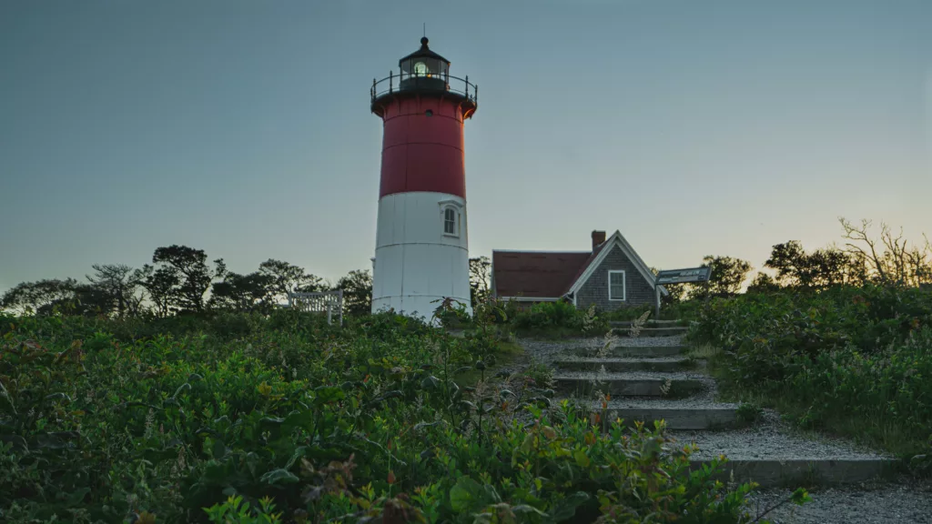 Fyrtårn ved Cape Cod, Massachusetts, USA