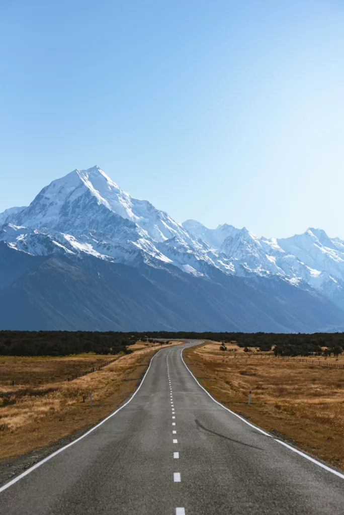 Fjell på New Zealand