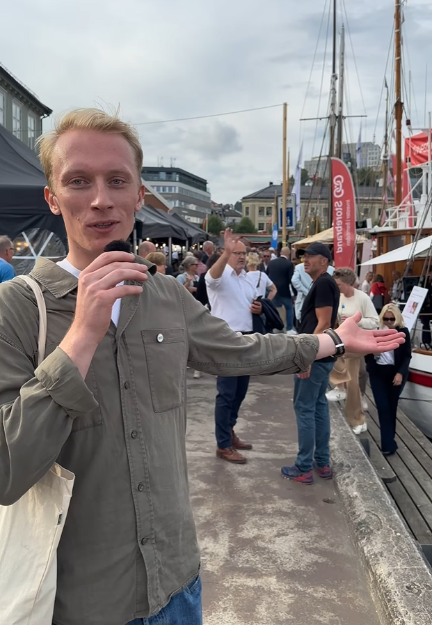 Øyvind Bryhn Pettersen på Arendalsuka